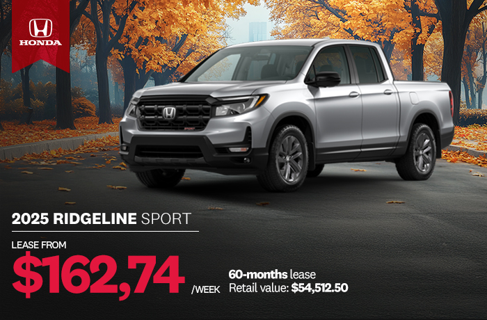 Bannière de Promotion Ridgeline Sport 2025
